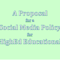 Social Media Policy Proposal