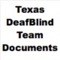 DeafBlind Team Documents