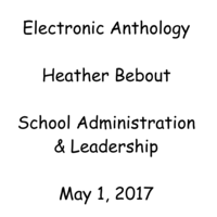633 - School Administration & Leadership