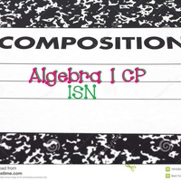 Algebra 1 CP