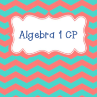 Algebra 1 CP 2017-2018 S1