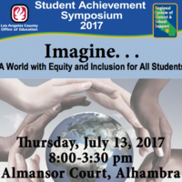 2017 Student Achievement Symposium - RSDSS LACOE