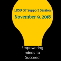 LRSD GT Support Meetings 2018-19