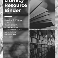 Literacy Resource Binder