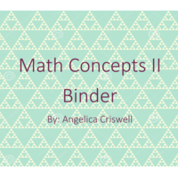 Math Concepts II