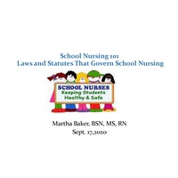 School Nursing 101 for New School Nurses