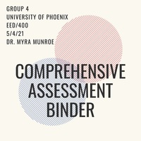 Comprehensive Assessments Binder