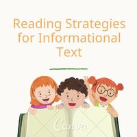 Reading strategies for informational texts