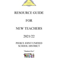 Pierce JUSD New Teacher Handbook