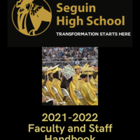 2021 - 2022 Seguin High School Faculty Handbook
