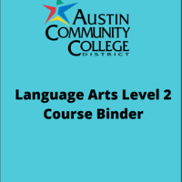 Language Arts Level 2 Course  Binder