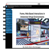 FRAME, Web-Based Interactions in Immersive  Virtual Environments