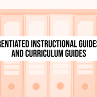 Differentiated Instructional Guides (DIG) / Curriculum Guides