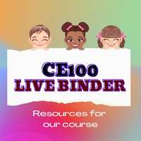 CE100 Live Binder