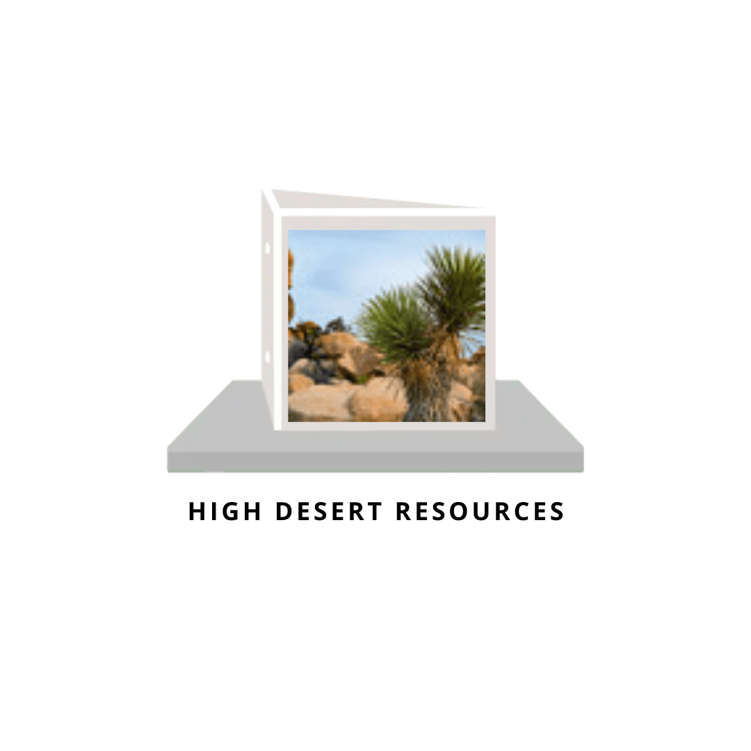 Decorative Image of High Desert Resource Binder
